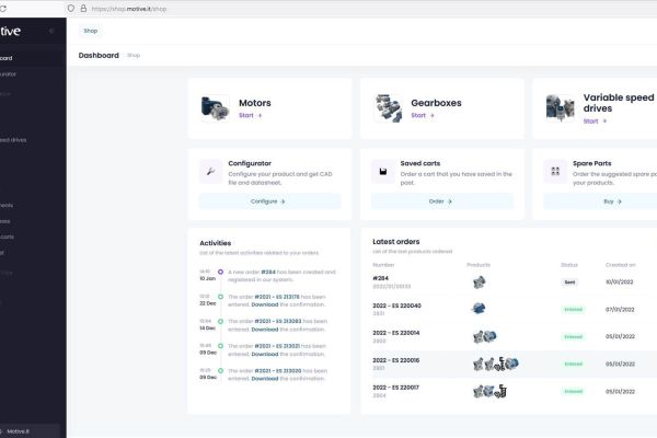 The new ecommerce of MOTIVE